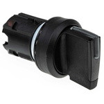 Siemens SIRIUS ACT Series 3 Position Selector Switch Head, 22mm Cutout, Black Handle