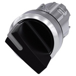 Siemens SIRIUS ACT Series 2 Position Selector Switch Head, 22mm Cutout, Black Handle