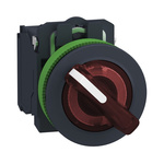 Schneider Electric Selector Switch - (SPDT) 30mm Cutout Diameter, Illuminated 2 Positions