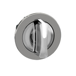 Schneider Electric ZB4 Series 3 Position Selector Switch Head, 30mm Cutout, White Handle