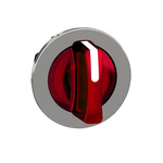 Schneider Electric ZB4 Series 3 Position Selector Switch Head, 30mm Cutout, Red Handle