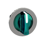 Schneider Electric ZB4 Series 3 Position Selector Switch Head, 30mm Cutout, Green Handle
