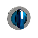 Schneider Electric ZB4 Series 3 Position Selector Switch Head, 30mm Cutout, Blue Handle