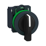 Schneider Electric Spring Return Selector Switch - (DPST) 30mm Cutout Diameter 3 Positions