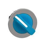 Schneider Electric ZB4 Series 2 Position Selector Switch Head, 30mm Cutout, Blue Handle