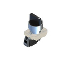 RS PRO Short Lever Selector Switch - (1NO) 22.5mm Cutout Diameter 2 Positions