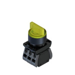 RS PRO Short Lever Selector Switch - (1NO/1NC) 22.5mm Cutout Diameter, Illuminated 2 Positions