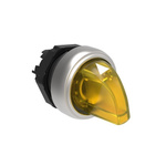 Lovato LPCSL13 Series 2 Position Selector Switch Head, 22mm Cutout, Yellow Handle