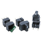 Omron Selector Switch - (DPDT), Illuminated
