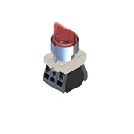 RS PRO Knob Selector Switch - (1NC/1NO) 30mm Cutout Diameter, Illuminated 2 Positions