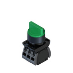 RS PRO Knob Selector Switch - (1NC/1NO) 30mm Cutout Diameter, Illuminated 2 Positions