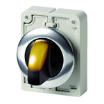 Eaton Toggle Selector Switch - 30mm Cutout Diameter, Illuminated 2 Positions