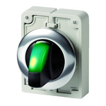 Eaton Toggle Selector Switch - 30mm Cutout Diameter, Illuminated 3 Positions