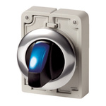 Eaton Toggle Selector Switch - 30mm Cutout Diameter, Illuminated 2 Positions