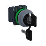 Schneider Electric Key Selector Switch - (2NO) 30mm Cutout Diameter 3 Positions