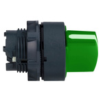 Schneider Electric ZB5 Series 3 Position Selector Switch Head, 22mm Cutout, Green Handle