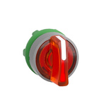 Schneider Electric Harmony XB5 Series 3 Position Selector Switch Head, 22mm Cutout, Orange Handle