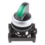 Eaton RMQ Titan Series 3 Position Selector Switch Head, 22mm Cutout, Green Handle