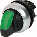 Eaton RMQ Titan Series 3 Position Selector Switch Head, 22mm Cutout, Green Handle