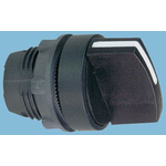 Schneider Electric Harmony XB5 Series 3 Position Selector Switch Head, 22mm Cutout, Black Handle