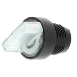 Schneider Electric Harmony XB5 Series 2 Position Selector Switch Head, 22mm Cutout, White Handle