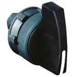 Schneider Electric Harmony XB5 Series 3 Position Selector Switch Head, 22mm Cutout, Black Handle