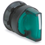 Schneider Electric Harmony XB5 Series 3 Position Selector Switch Head, 22mm Cutout, Green Handle