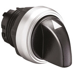 Lovato Platinum Series 3 Position Selector Switch Head, 22mm Cutout, Black Handle
