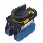 Idec Selector Switch - (2NO) 22mm Cutout Diameter 3 Positions