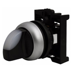 Eaton RMQ Titan Series 3 Position Selector Switch Head, 22mm Cutout, White Handle