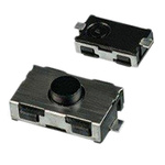 IP50 Button Tactile Switch, SPST 50 mA @ 32 V dc 0.75mm Surface Mount