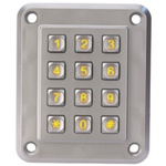 EOZ IP67 12 Key ZAMAK 5 Illuminated Anti Vandal Keypad