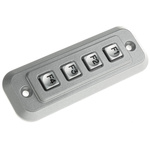 Storm IP65 4 Key Die Cast Zinc Keypad