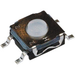 IP67 Button Tactile Switch, SPST 50 mA @ 32 V dc 0.9mm Surface Mount