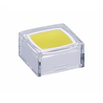 NKK Switches Clear, Yellow Tactile Switch Cap for JB Series Tactile Switches, AT4060JE