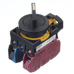 Idec Spring Return Selector Switch - (SPDT) 22mm Cutout Diameter 2 Positions