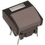 IP67 Grey Tact Switch, SPST 50 mA @ 24 V dc