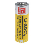 RS PRO Lithium Thionyl Chloride 3.6V, A Battery