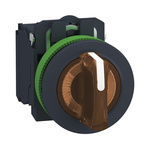 Schneider Electric Selector Switch - (SPDT) 30mm Cutout Diameter, Illuminated 3 Positions