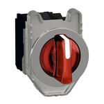 Schneider Electric Selector Switch - (SPDT) 30mm Cutout Diameter, Illuminated 3 Positions