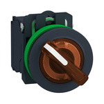 Schneider Electric Selector Switch - (SPDT) 30mm Cutout Diameter, Illuminated 2 Positions