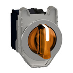 Schneider Electric Selector Switch - (SPDT) 30mm Cutout Diameter, Illuminated 3 Positions