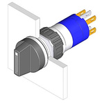 EAO Selector Switch - (1NC+1NO) 2 Positions