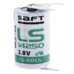 LS142503PF | Saft Lithium Thionyl Chloride 3.6V 1/2 AA Battery
