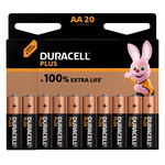AA +/PWR P20 RS | Duracell Plus Power Alkaline AA Batteries 1.5V