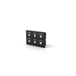 EAO IP67 6 Key Plastic Illuminated Keypad