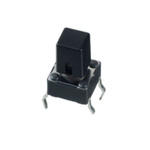 APEM Black Tactile Switch Cap for PHAP5-30 Series, U5522