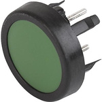 IP65 SPST Green Membrane Keyboard Switch, 125mA, -25 → 60°C