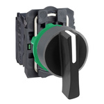 Schneider Electric Handle Selector Switch - (2NO) 22mm Cutout Diameter 3 Positions