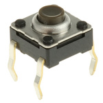 Tact Switch, SPST 50 mA @ 12 V ac